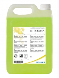 Multifresh Cid Lines - Silnym, zapachowy, uniwersalny środek myjący do ogólnego zastosowania