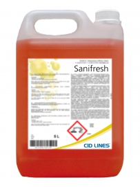 SANIFRESH - Kwaśny, zapachowy środek do mycia sanitariatów
