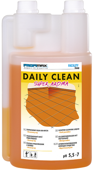 Daily Clean Super Aroma Owocowy Raj - Zapachowy płyn do mycia podłóg
