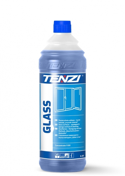TENZI Glass 1L - koncentrat do mycia szkła, szyb, luster