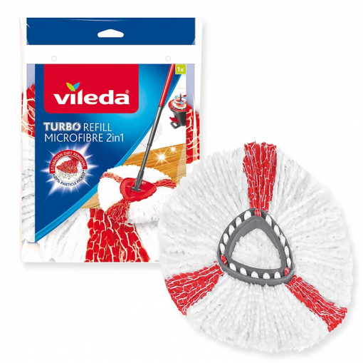 Vileda Wkład Do Mopa Obrotowego Turbo 2 w 1