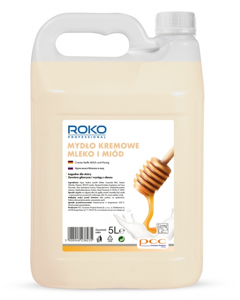 ROKO® PROFESSIONAL MYDŁO KREMOWE Mleko i miód